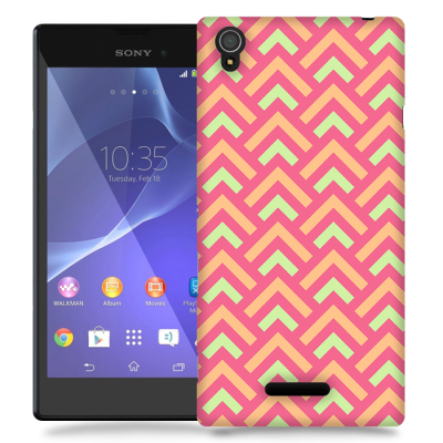 Skal till Sony Xperia T3 - Pilar - Rosa