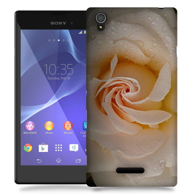 Skal till Sony Xperia T3 - Ros persika