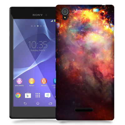 Skal till Sony Xperia T3 - Rymden - Svart