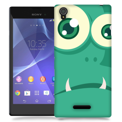 Skal till Sony Xperia T3 - Turkost monster