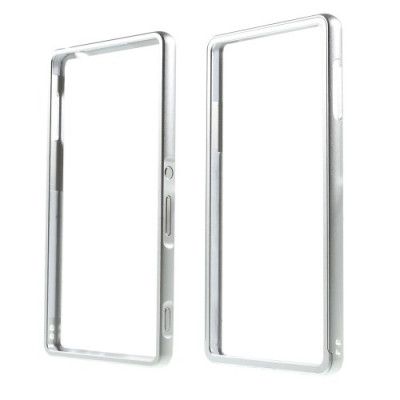 Aluminiumbumper till Sony Xperia Z3+ - Silver