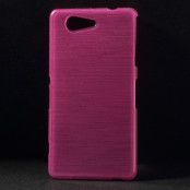 Brushed Flexicase Skal till Sony Xperia Z3 compact - Magenta