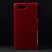 Brushed Flexicase Skal till Sony Xperia Z3 compact - Röd