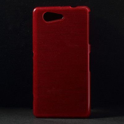 Brushed Flexicase Skal till Sony Xperia Z3 compact - Röd