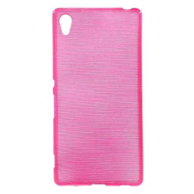 Brushed Flexicase Skal till Sony Xperia Z3+ (Magenta)