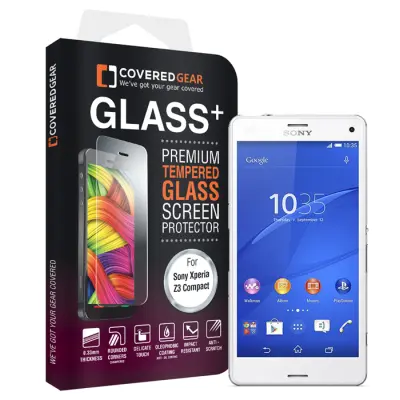 CoveredGear Härdat Glas Skärmskydd till Sony Xperia Z3 Compact