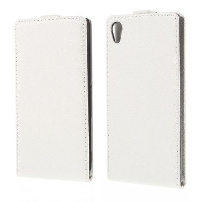 Cross Pattern Flipfodral till Sony Xperia Z3+ - Vit