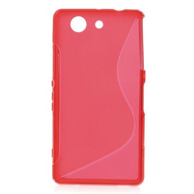 Flexicase Skal till Sony Xperia Z3 compact - Röd