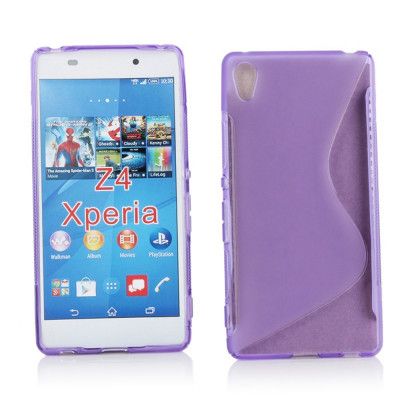 Flexicase Skal till Sony Xperia Z3+ (Lila)