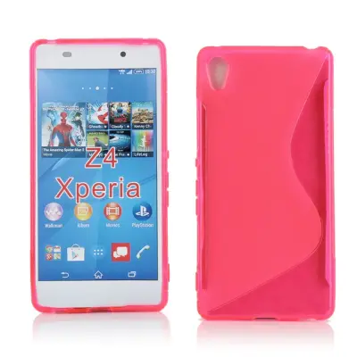 Flexicase Skal till Sony Xperia Z3+ (Magenta)