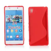 Flexicase Skal till Sony Xperia Z3+ (Röd)