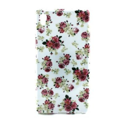 Flexicase-skal till Sony Xperia Z3+ - Rosor