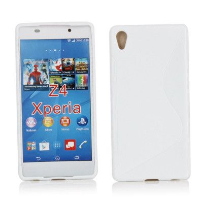 Flexicase Skal till Sony Xperia Z3+ (Vit)