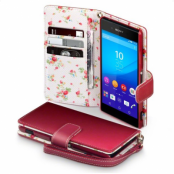 Floral Plånboksfodral till Sony Xperia Z3+