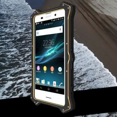 LOVE MEI MK2 Hybrid Skal till Sony Xperia Z3 Plus - Svart