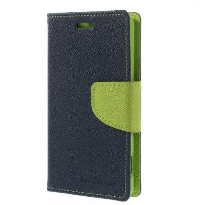 Mercury Fancy Plånboksfodral till Sony Xperia Z3 Compact (Blå)
