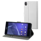 Muvit Folio Plånboksfodral till Sony Xperia Z3 - Vit