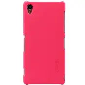 Nillkin Frosted Shield Baksideskal till Sony Xperia Z3 (Röd) + Skärmskydd