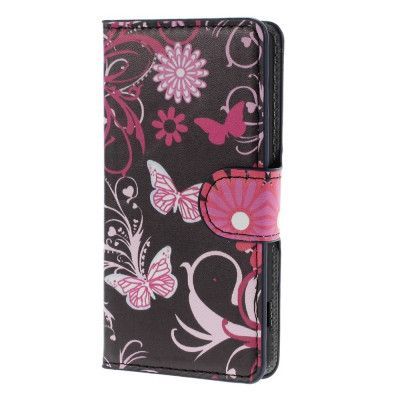 Plånboksfodral till Sony Xperia Z3 Compact - Black Butterfly