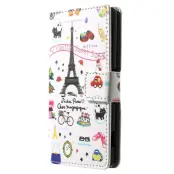 Plånboksfodral till Sony Xperia Z3 Compact - EiffelTornet