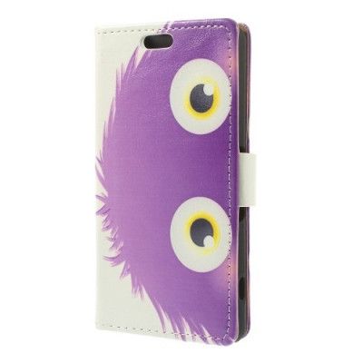 Plånboksfodral till Sony Xperia Z3 compact - Lila Djur
