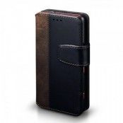 Plånboksfodral till Sony Xperia Z3 compact - Svart/brun