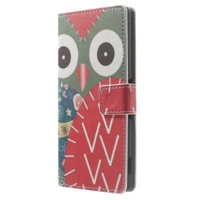 Plånboksfodral till Sony Xperia Z3 - Söt Uggla