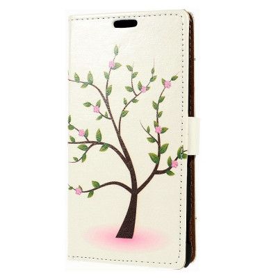 Plånboksfodral till Sony Xperia Z3 - Träd med Blommor