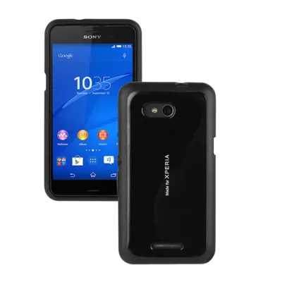 Roxfit Gel Shell Skal till Sony Xperia E4g - Vit