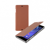 Roxfit - Made for Xperia - Book flip case till Sony Xperia Z3 - Bronze