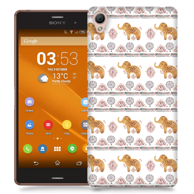 Skal till Sony Xperia Z3 - Babyelefanter