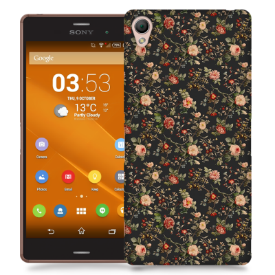 Skal till Sony Xperia Z3 - Blommor