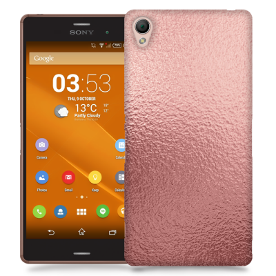 Skal till Sony Xperia Z3 - Cement - Rosa