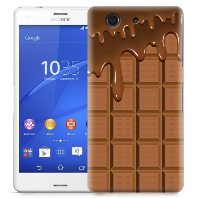 Skal till Sony Xperia Z3+ - Choklad