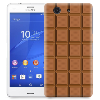 Skal till Sony Xperia Z3 Compact - Choklad
