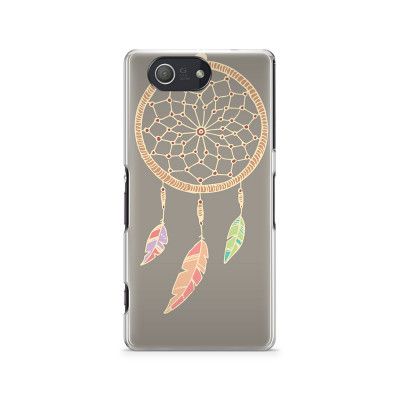 Skal till Sony Xperia Z3 Compact - Drömfångare - Brun