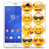 Skal till Sony Xperia Z3 Compact - Emoji - Smileys
