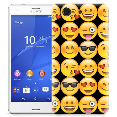 Skal till Sony Xperia Z3 Compact - Emoji - Smileys