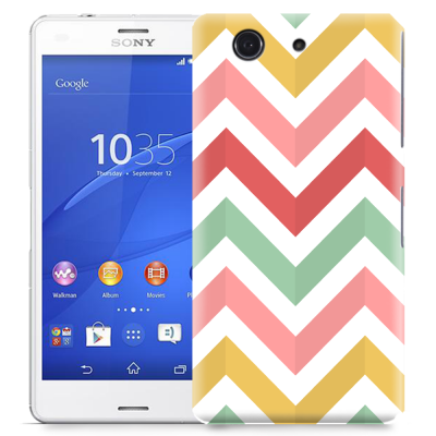 Skal till Sony Xperia Z3 Compact - Färgade ränder