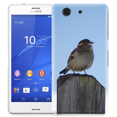 Skal till Sony Xperia Z3 Compact - Gråsparv