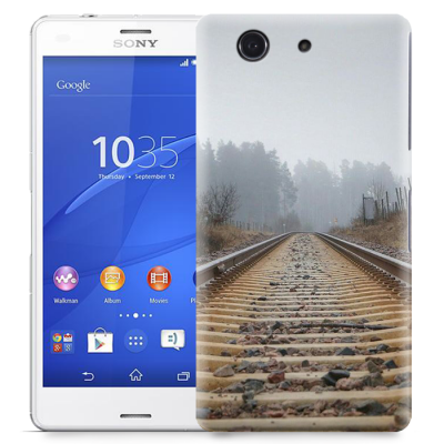 Skal till Sony Xperia Z3 Compact - Järnvägsspår