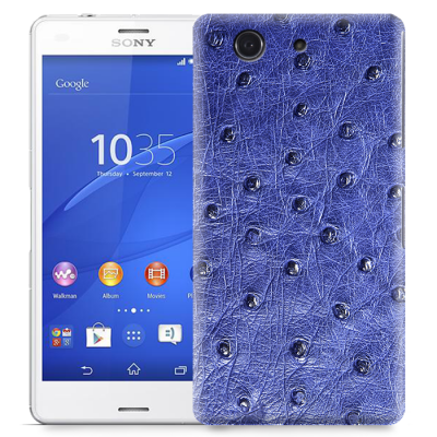 Skal till Sony Xperia Z3 Compact - Knottrig - Lila