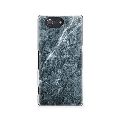 Skal till Sony Xperia Z3 Compact - Marble Dark