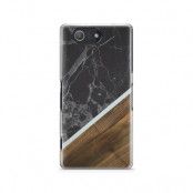 Skal till Sony Xperia Z3 Compact - Marble Wood