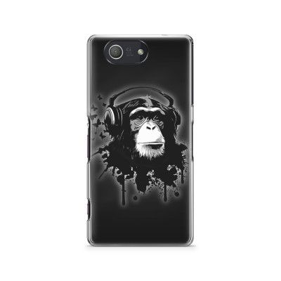 Skal till Sony Xperia Z3 Compact - Monkey Business - Black