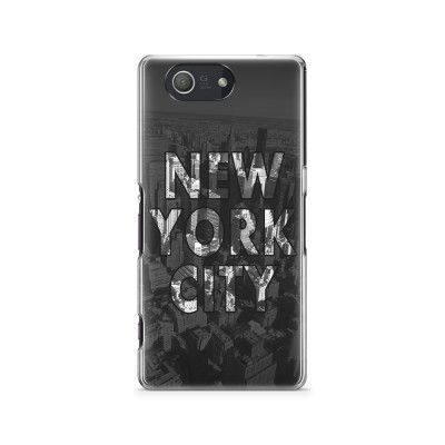 Skal till Sony Xperia Z3 Compact - NYC - Black