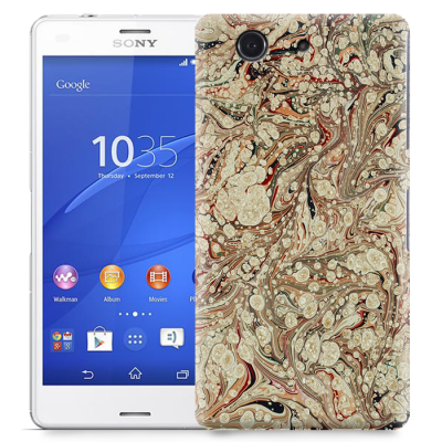 Skal till Sony Xperia Z3 Compact - Oljefärg - Mönster