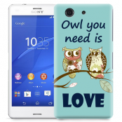 Skal till Sony Xperia Z3 Compact - Owl you need is love