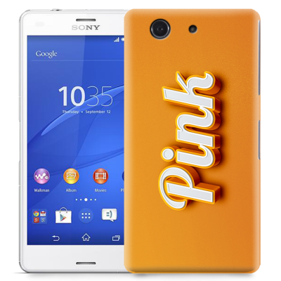 Skal till Sony Xperia Z3 Compact - Pink - Orange