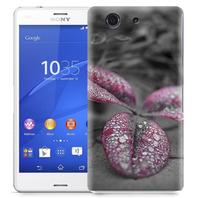Skal till Sony Xperia Z3 Compact - Rödbladig klöver
